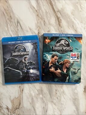 Jurassic World Blu-Ray/DVD’s